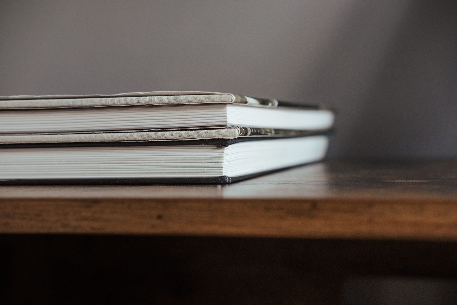 A warm stack of books ready for study